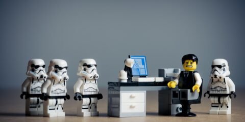 Lego Characters - A Prison Planet No More by Charlotte Coltman